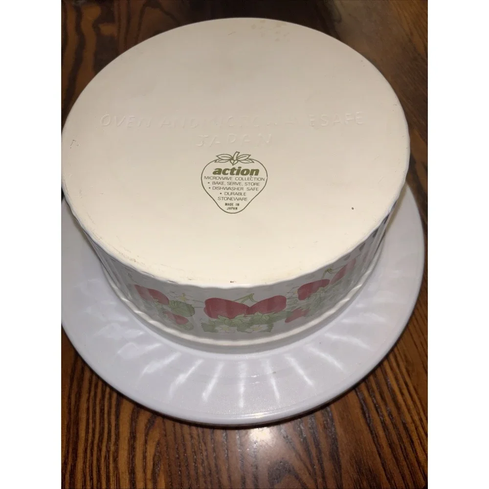 Action Stoneware Casserole/souffle Dish Round 8